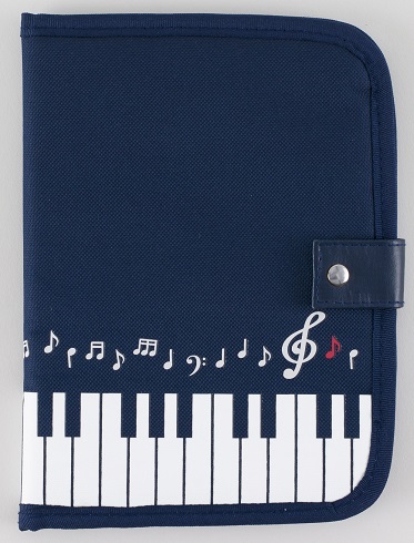 フリーケース 音符鍵盤♪※在庫有りと書いてあっても、お取り寄せ商品は受注後にメーカー注文になります。※☆【音符・小物グッズ−音楽雑貨】【音楽雑貨】 音楽グッズ <br>バレエ発表会 記念品 プレゼントに最適 ♪